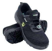 Zain Phantom Dry Fit Knit Breathable Steel Toe Safety Shoes Black_0