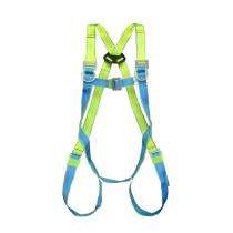 ASIAN Polyester Full Body Simple Hook Double Rope Safety Harness M_0