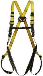 ASIAN Polyester Full Body Simple Hook Double Rope Safety Harness M_0