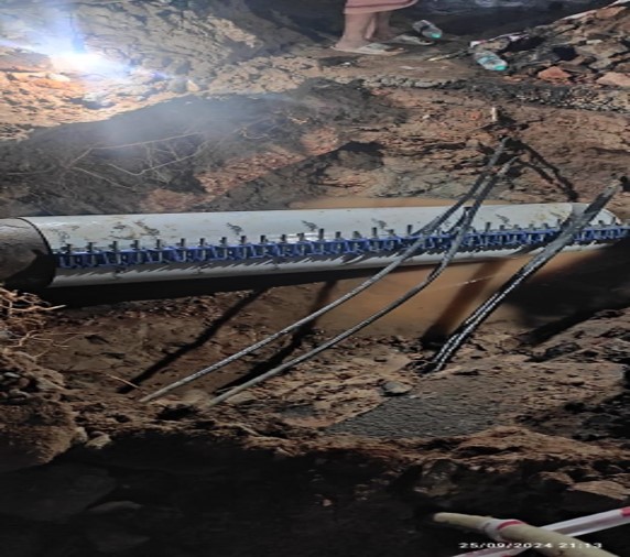 SKCE 100 mm Stainless Steel Repair Clamps_2