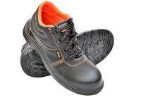 Hillson Leather Steel Toe Safety Shoes Black_0
