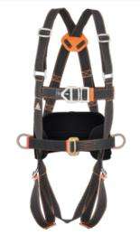 Karam Polyester Full Body Double Rope Safety Harness L_0