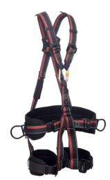 Karam Polyester Full Body Double Rope Safety Harness L_0