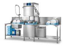 GOYAL DWP-09 Hood Type AISI 304 70 Racks/hr Dish Washing Machine_0