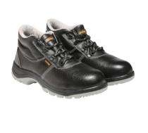 UNISTAR Captain PU Steel Toe Safety Shoes Black_0