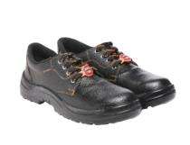 UNISTAR Atom Leather Steel Toe Safety Shoes Black_0