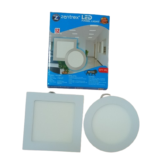 Zentrex 12 W Square Warm White 150 x 150 mm LED Panel Lights Concealed Mounted_1