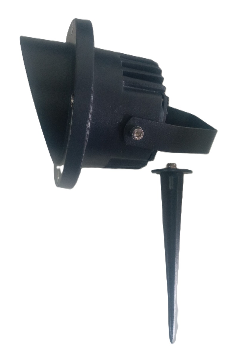 Zentrex ZS-9-003/COB10W 10 W Round IP65 Warm White Aluminium Garden Light_1