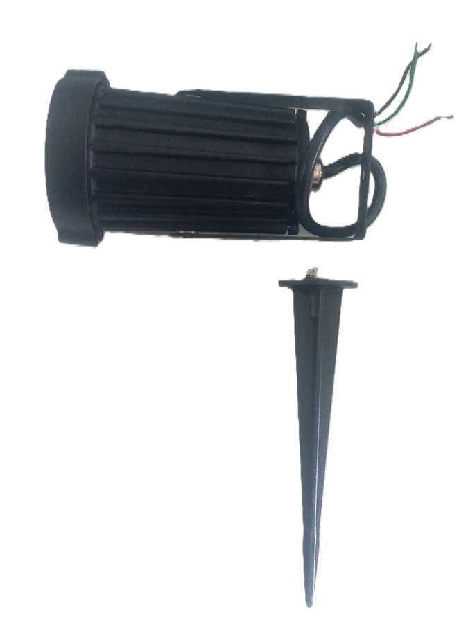 Zentrex ZS-9-003/COB5W 5 W Round IP65 White Aluminium Garden Light_1