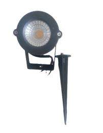 Zentrex ZS-9-003/COB5W 5 W Round IP65 White Aluminium Garden Light_0