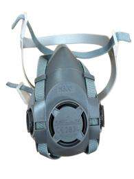BisonLife Respirator Half Face IP54 Thermoplastic Elastomer Grey_0
