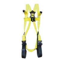 Udyogi Polyester Full Body Simple Hook Double Rope Safety Harness Standard_0