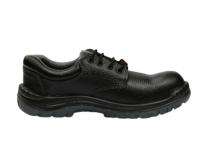 Hillson Bolt Real Leather Steel Toe Safety Shoes Black_0