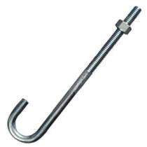 Royal M12 Mild Steel Foundation Bolts J Shape 300 mm_0