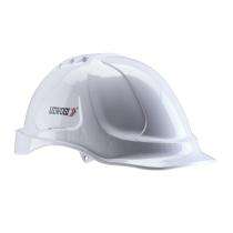 Udyogi ABS White Air Ventilated Safety Helmets_0