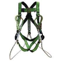 Udyogi Polyester Full Body Double Rope Scaffold Hook Safety Harness XL_0