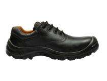 Hillson MF-01 Grain Leather Steel Toe Safety Shoes Black_0