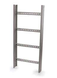 Precision Aluminium Hot Dip Galvanized Ladder Cable Trays 75 mm 900 mm 1.6 mm_0