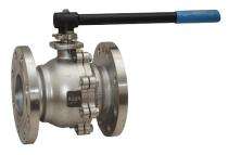 AQUA 125 mm Manual Two Piece Ball Valves Flanged_0