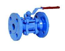 AQUA 150 mm Manual Three Piece Ball Valves Flanged_0