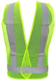 Deltech Polyester Safety Jackets L Without Sleeves Green_0