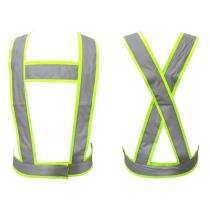 Deltech Polyester Safety Jackets L H23 Without Sleeves Green_0