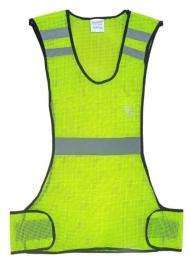 Deltech Polyester Safety Jackets L H29 Without Sleeves Green_0