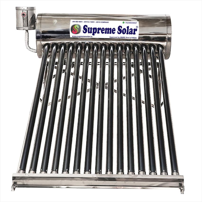 Supreme 220 L Enamel Steel Solar Water Heater_1