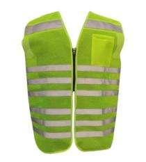 Deltech Polyester Safety Jackets L H38 Without Sleeves Green_0