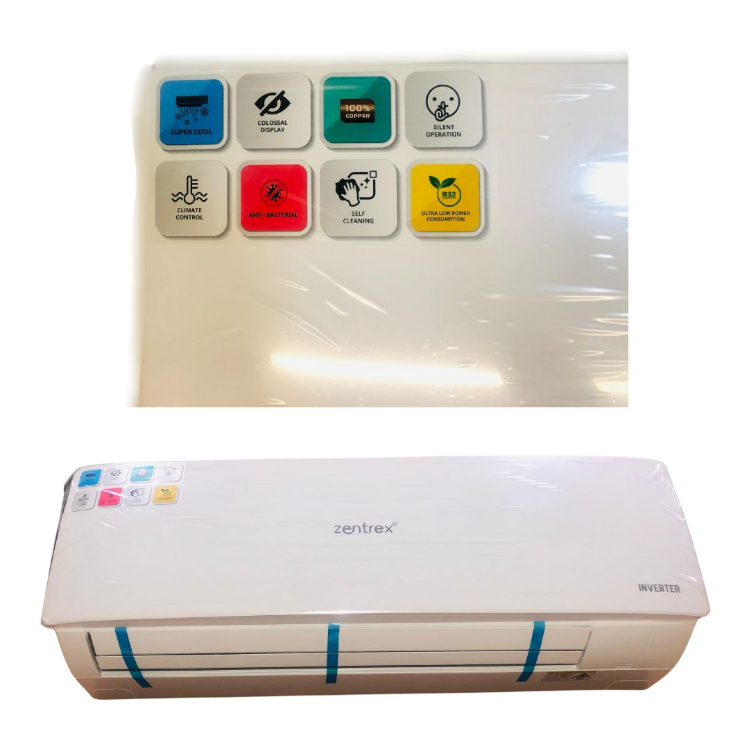 Zentrex 2 ton Inverter ZS-S-AC-2T 3 Star White Glossy Room Air Conditioner_2