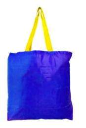 Polyester Tote Bag Open Top 15 x 17 mm Blue_0