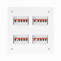C&S CSDBTPNHPESD08 8 Way IP43 Distribution Boards Three Phase_0
