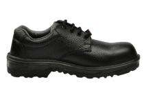 Hillson Base Genuine Leather Steel Toe Safety Shoes Black_0