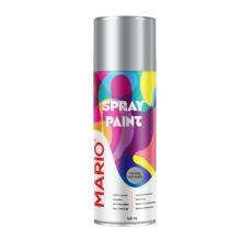 MARIO SP-1300 Spray Paint 400 mL High Heat Silver_0