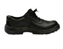 Hillson Jaguar Buff Leather Steel Toe Safety Shoes Black_0