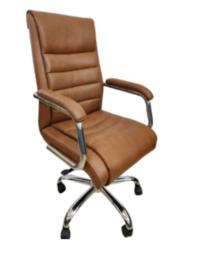 JPF Revolving Brown 1080 x 635 x 605 mm Mild Steel Office Chairs_0