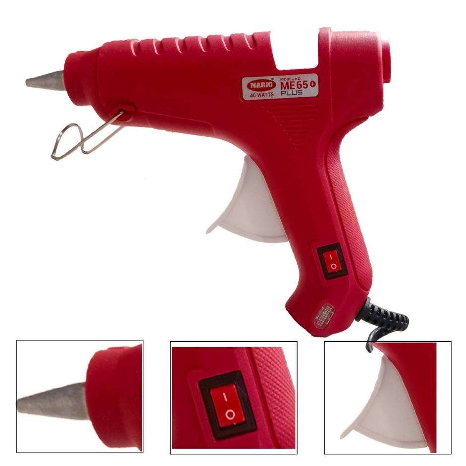 MARIO ME 65 PLUS Hot Melt Corded Glue Gun 40 W 11 mm Trigger Fed_4