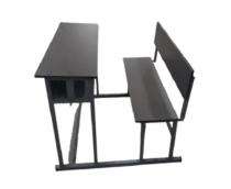JPF Mild Steel 3 Seater Student Bench Desk_0