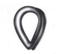64 mm Standard Wire Rope Thimble Mild Steel_0