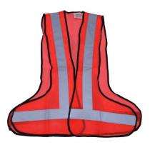 Aktion Net Fabric Safety Jackets L AK602 Reflective Orange_0