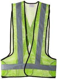 Aktion Net Fabric Safety Jackets S AK606 Reflective Green_0