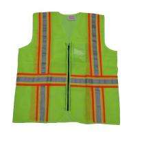 Aktion Net Fabric Safety Jackets L AK608 Reflective Green_0