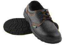 SafeStyle Ultimate Buff Leather Steel Toe Safety Shoes Black_0
