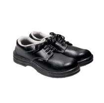 Indcare Polo Synthetic Leather Steel Toe Safety Shoes Black_0
