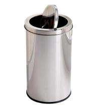 WS Swing Bins Silver 10 L Stainless Steel_0