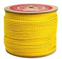 Polypropylene 3 Strand Industrial 26 mm Ropes Yellow 13950 kg_0