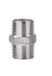Stainless Steel Hex Nipples 0.5 inch_0