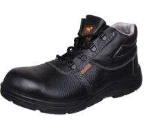 Agarson Rockford Leather Steel Toe Safety Shoes Black_0