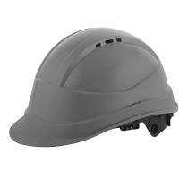 Payuh HDPE Grey Air Ventilated Safety Helmets_0