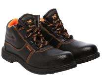 Agarson Crusher Barton Print Synthetic Steel Toe Safety Shoes Black_0